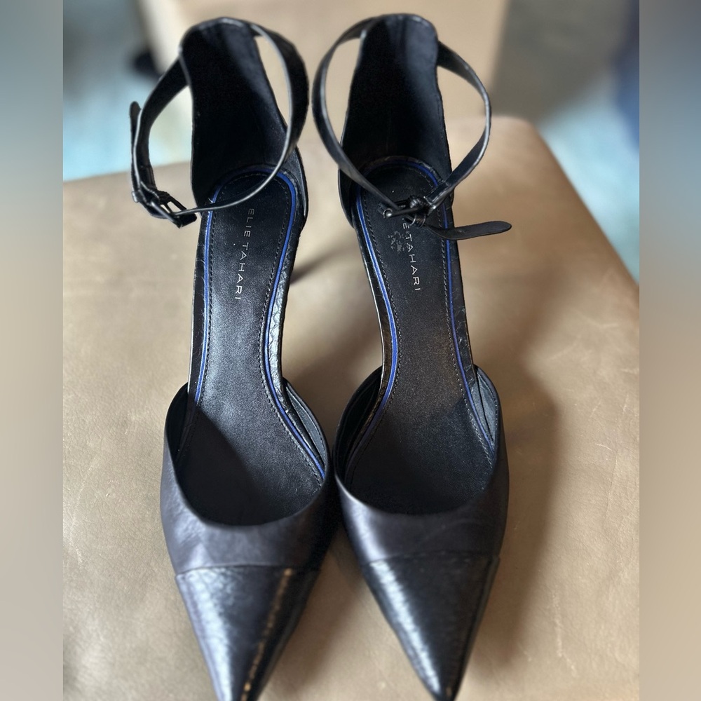 Elie Tahari Black Women's Luxury Heels